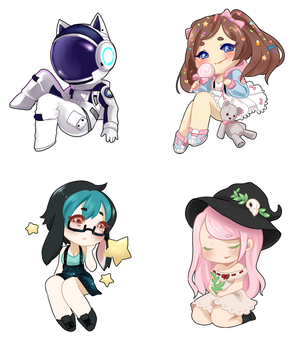 Mini Chibi Commission Batch 2