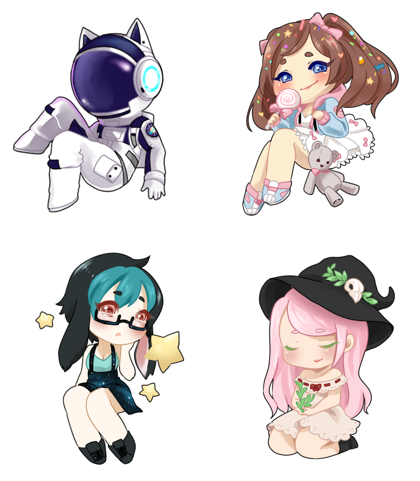 Mini Chibi Commission Batch 2