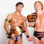 Heath Slater and Justin Gabriel