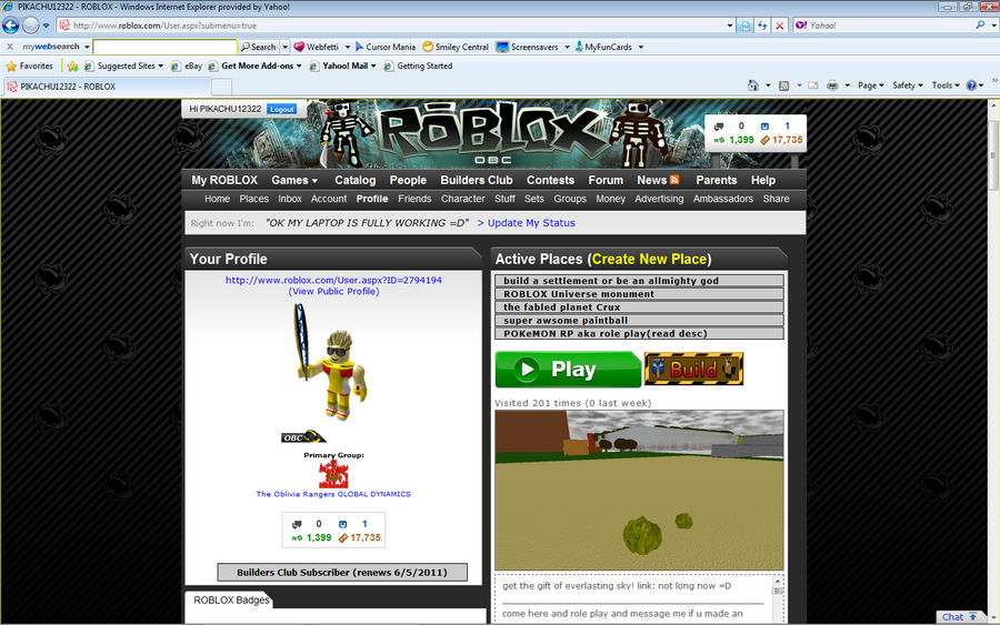 Roblox User Profile How To Get 35000 Robux - roblox profile screenshot