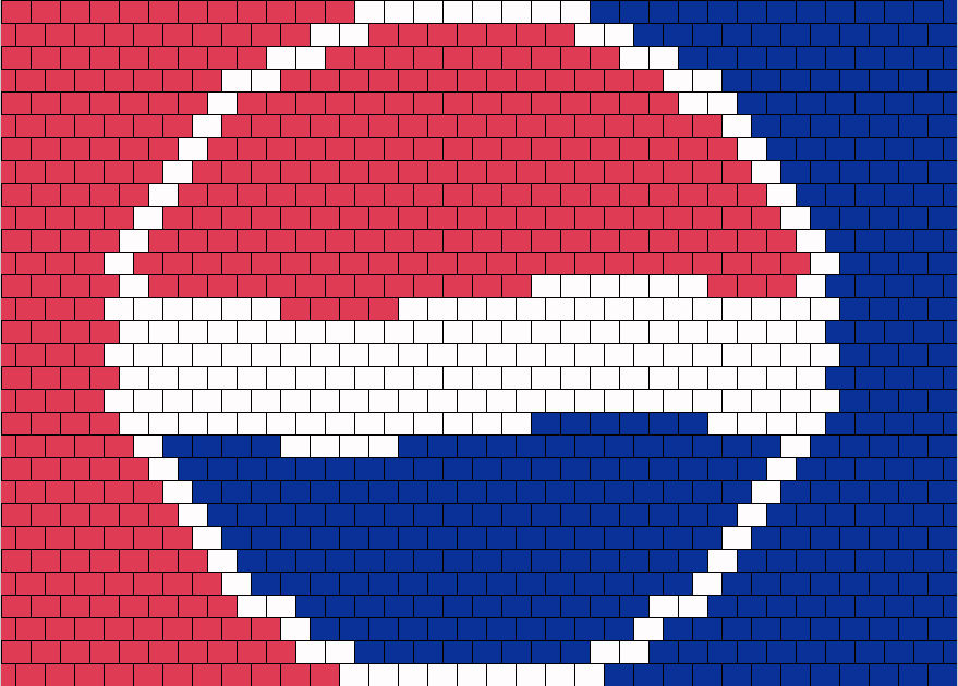 Pepsi Icon Pattern Pepsi Logo Peyote Pattern by SahRawrification on DeviantArt