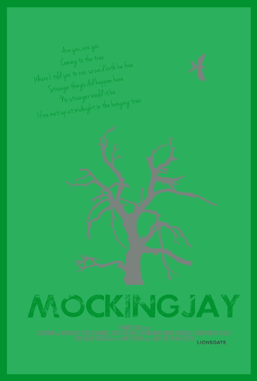 Mockingjay Movie Poster