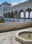 Arches and Fountain by lyka-stock