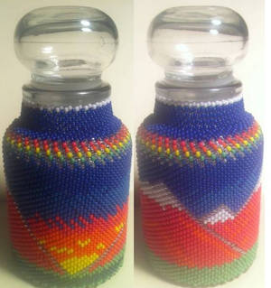 Peyote Stitch Bottle