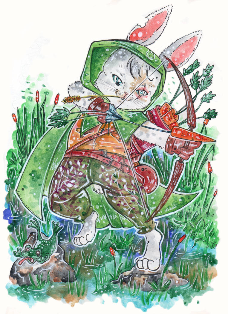 RPG Bunnies #08 Ranger by SweetSenkai on DeviantArt
