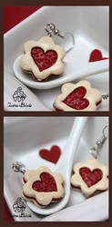 Valentine's Day Jam Cookies Earrings