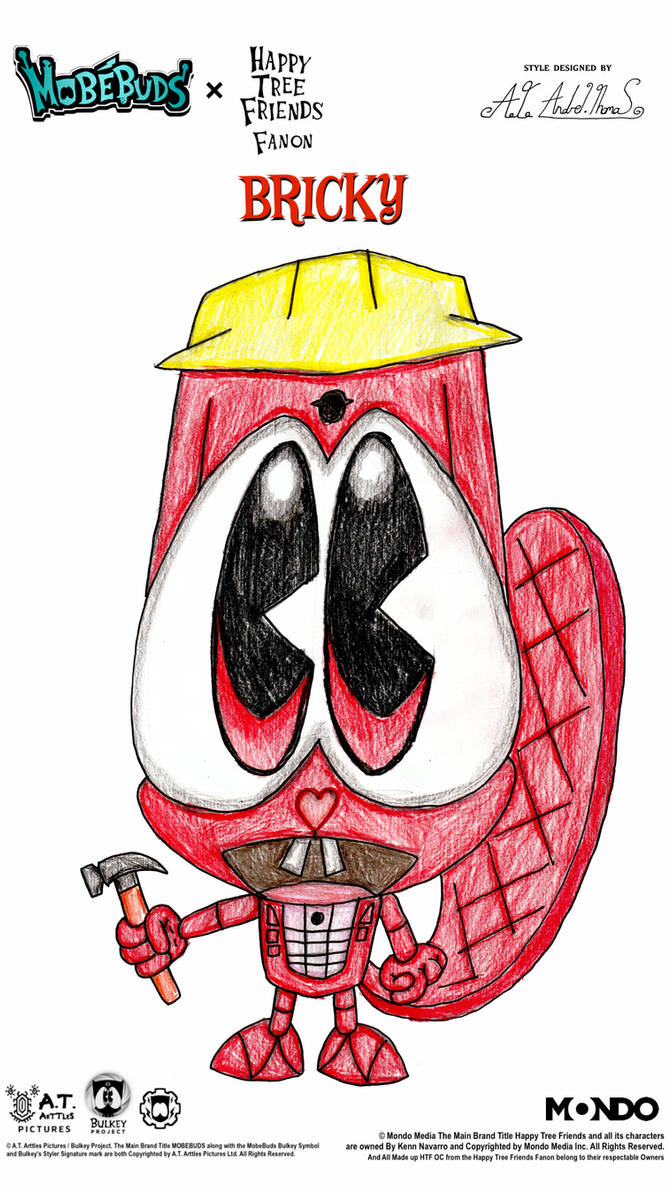 Mobebuds x HTF Fanon - Poster | Bricky by ATAndreiThomas on DeviantArt