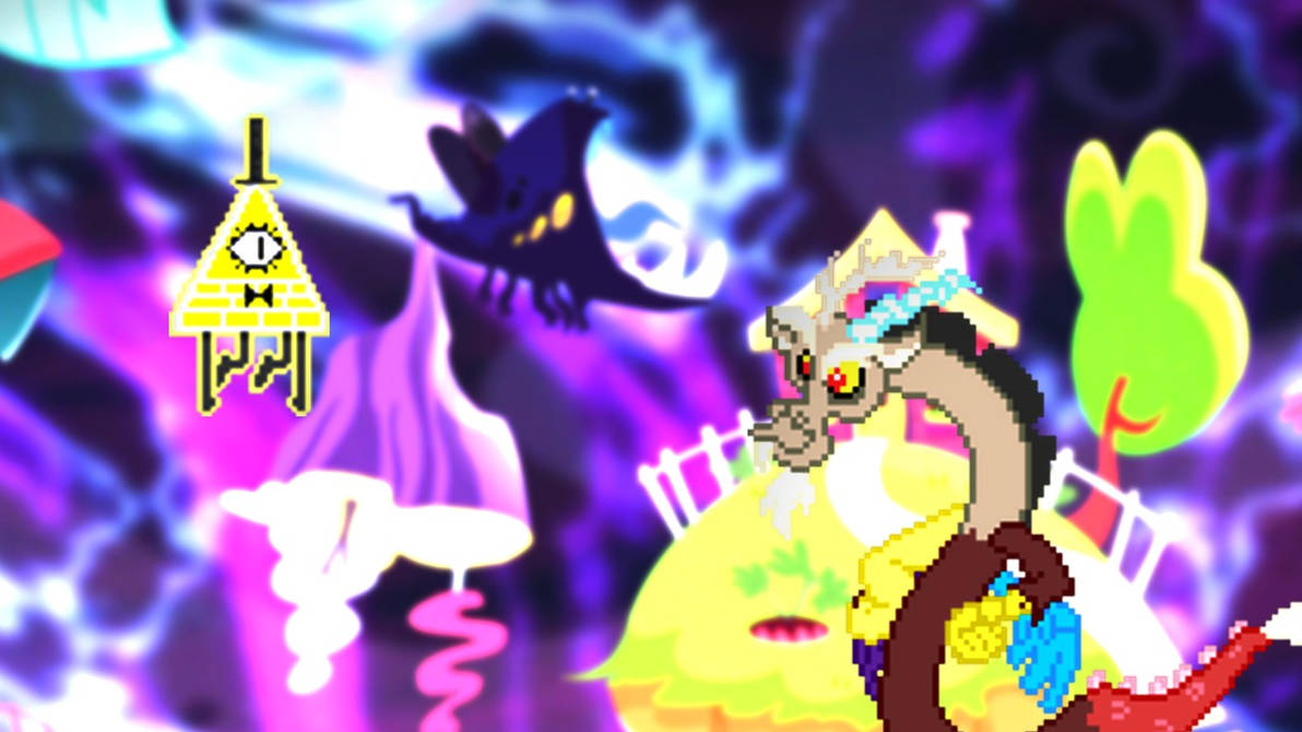 Bill Cipher vs Discord Sprite Art by GreenLanternSpider on DeviantArt