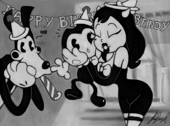 Happy 1st Birthday Bendy !