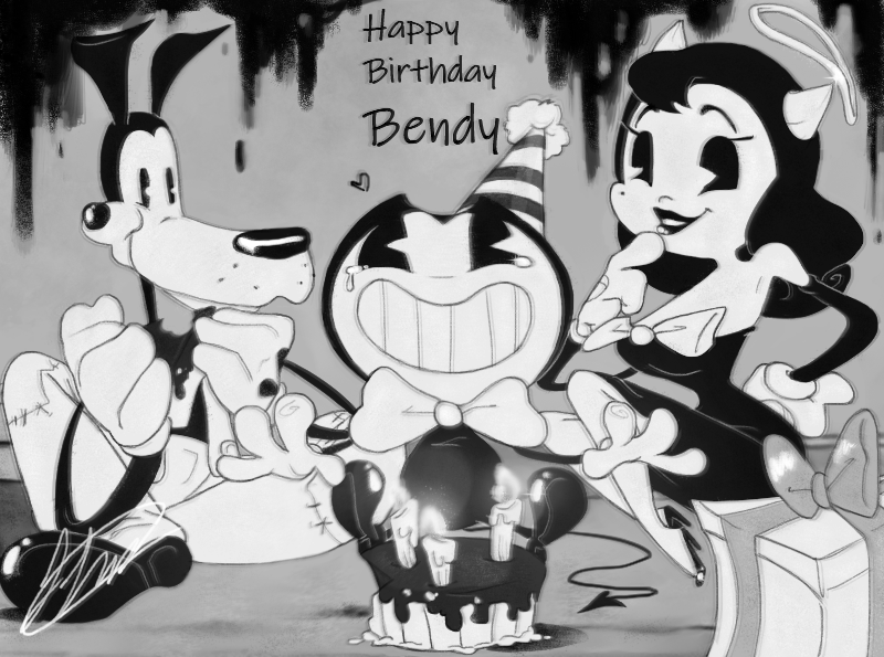 Bendy In: Nightmare Run by fnafmangl on DeviantArt