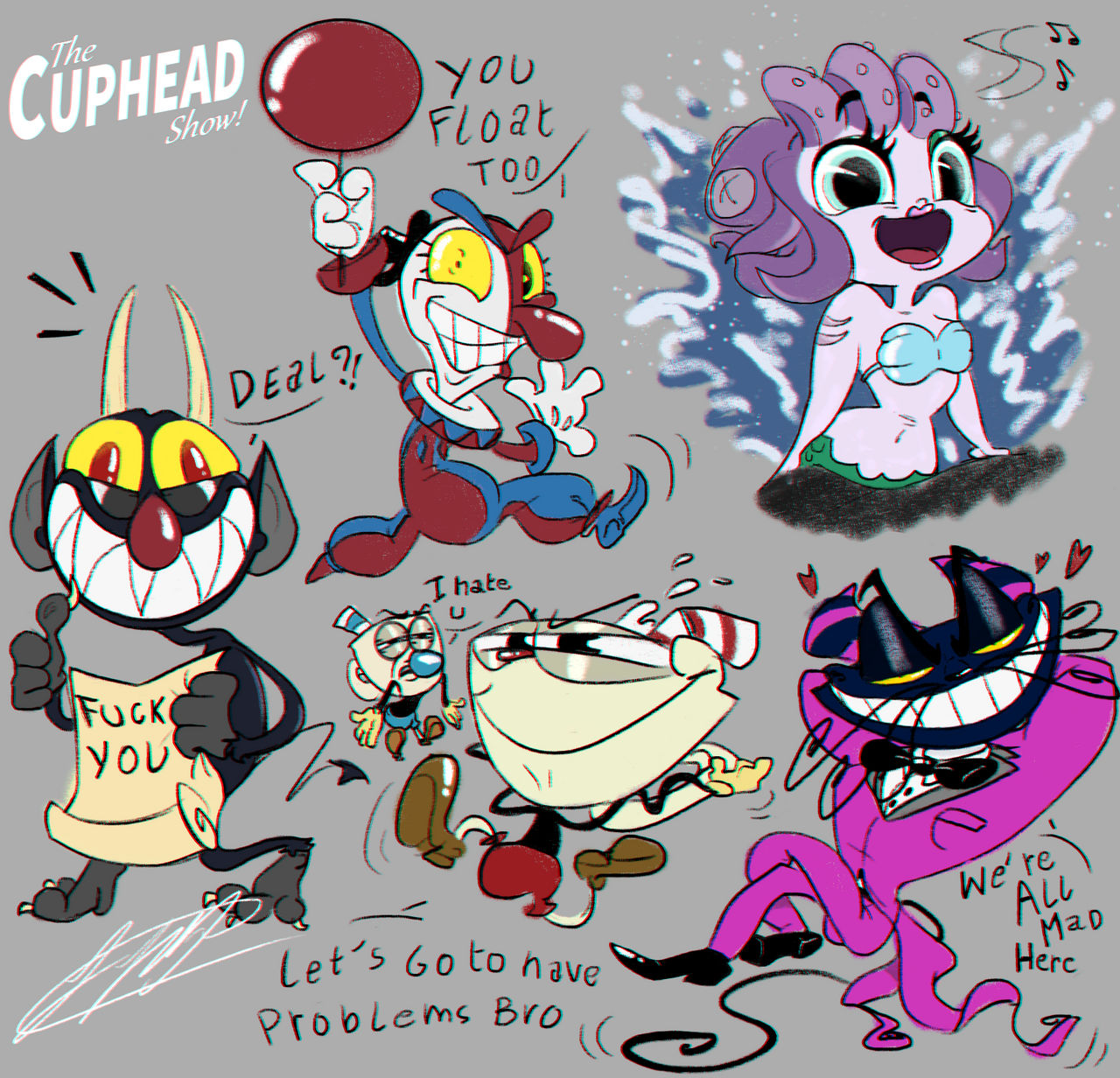 The Cuphead Show by imJDone on DeviantArt