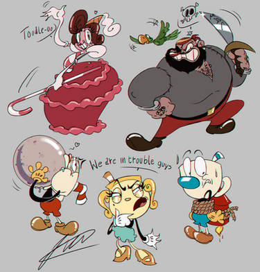 Take a visual journey in THE ART OF THE CUPHEAD SHOW - GoCollect