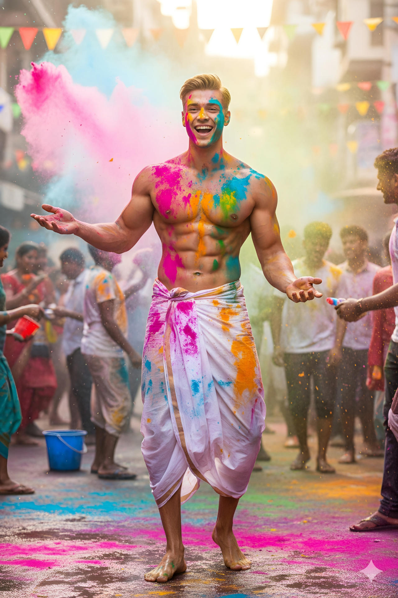 Colorful Boy Colorful Boy 1 by creativegeminiai on DeviantArt
