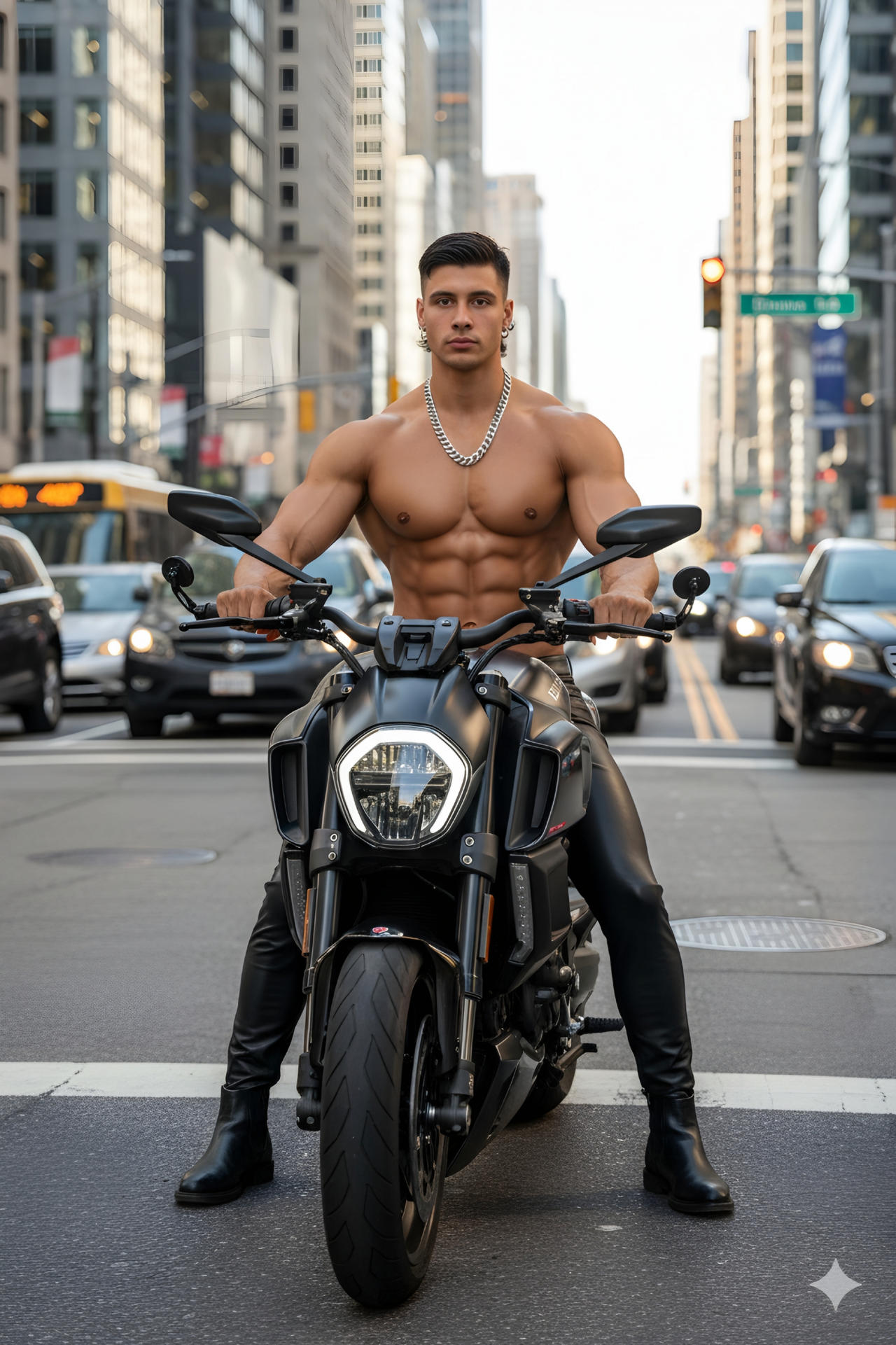 Hot Rider 1 by creativegeminiai on DeviantArt