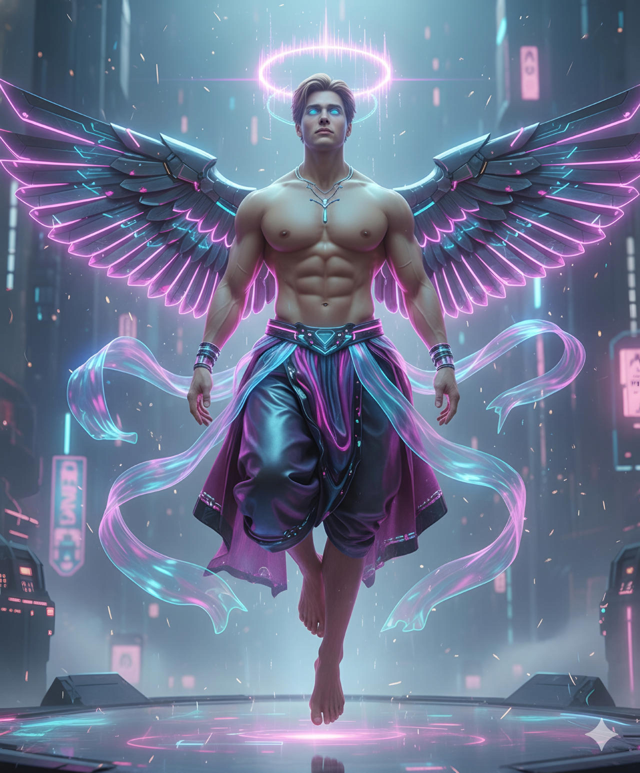 Cyber Angel Ascendant By Creativegeminiai On DeviantArt cyber-angel-ascendant-by-creativegeminiai-on-deviantart