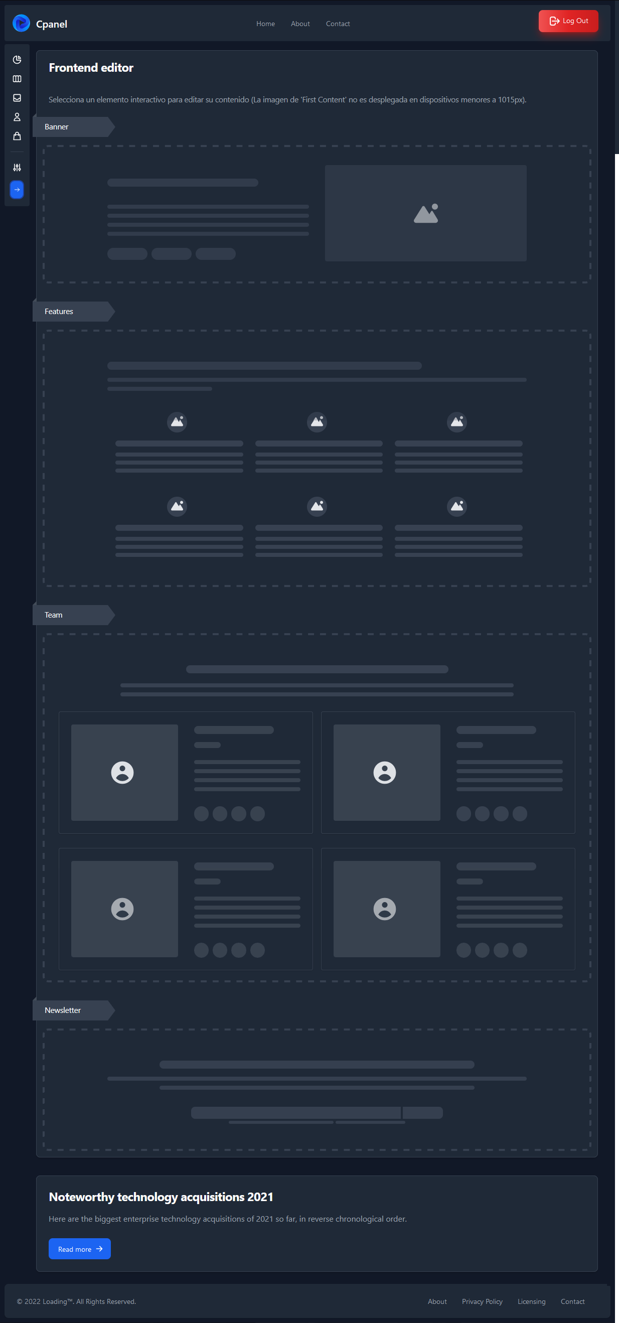 Web using React and Flowbite - Frontend Editor by techeca on DeviantArt