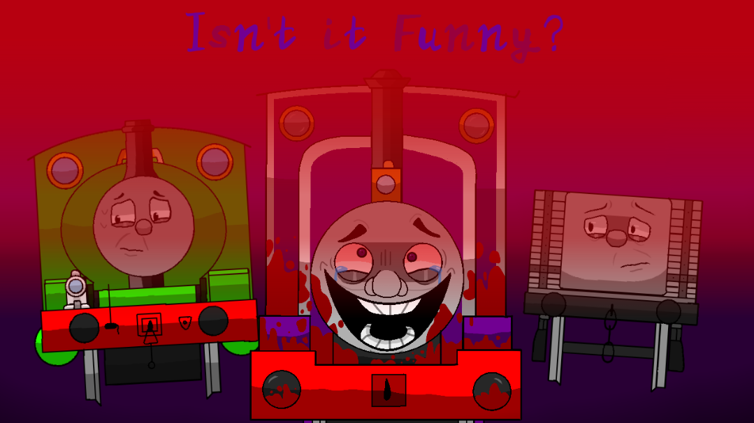 Isn't it Funny? by GeoffreyThePurpleEng on DeviantArt