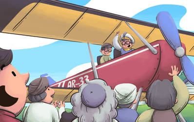 Prince Ramzan's Plane