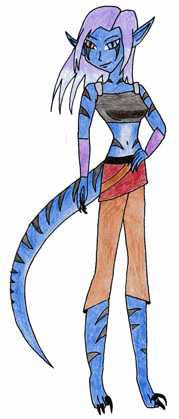 raptor girl by invaderKini on DeviantArt