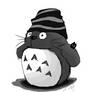 Totoro with a hat