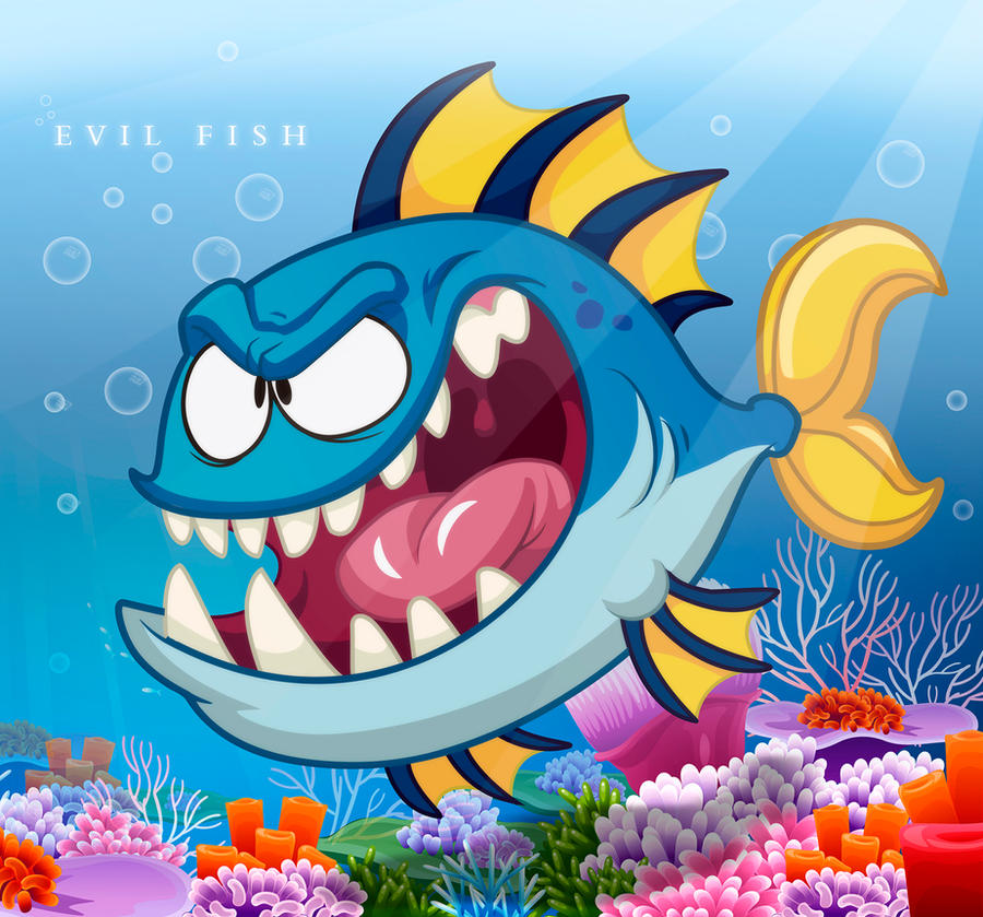 Evil Demon Fish Evil Fish by lovogera on DeviantArt