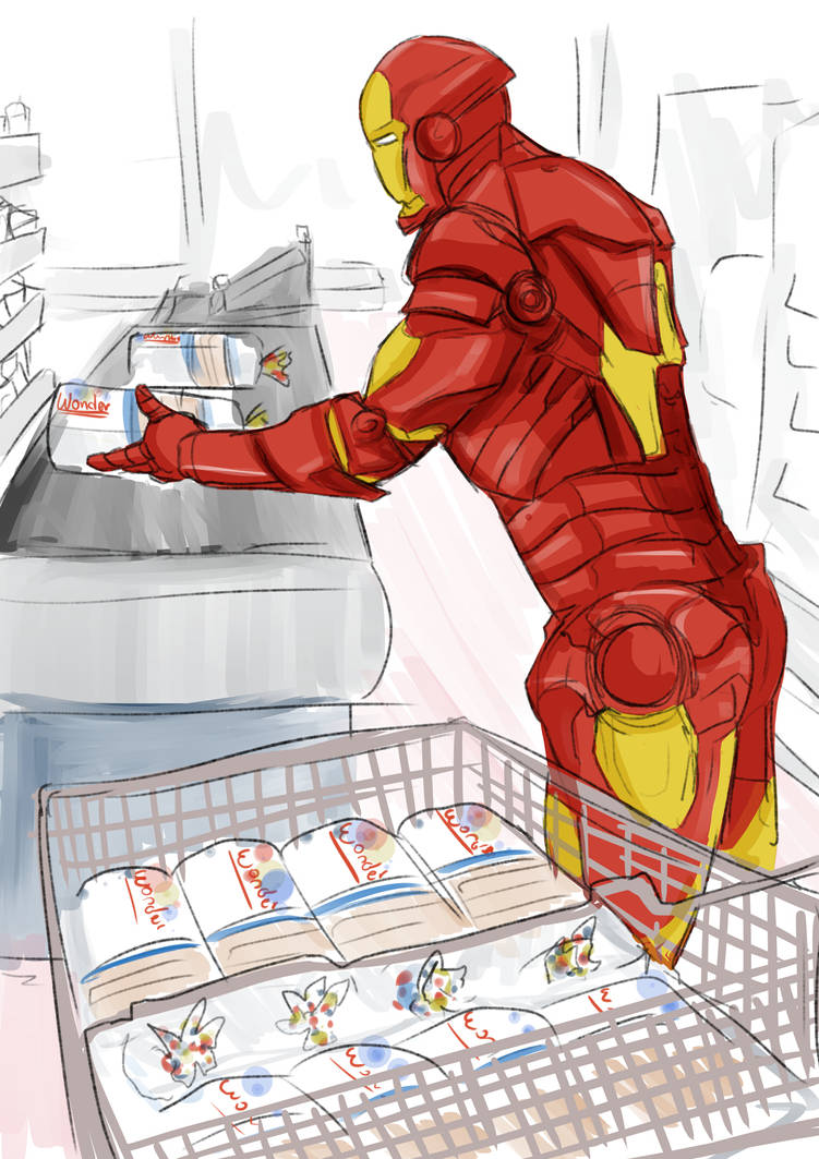 Strong Man Bread Ironman bread by Hodur22 on DeviantArt