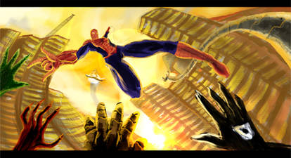 Spider-man vs custom Sinister Six