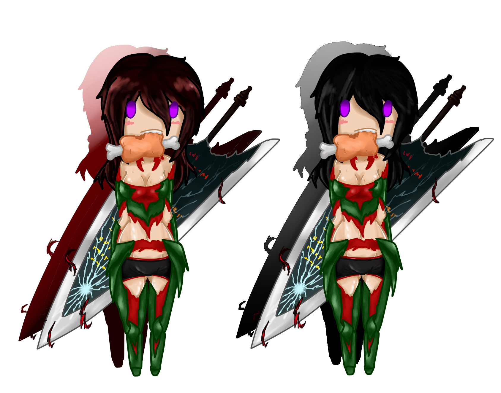 Black Or Red By HeaD Smash On DeviantArt
