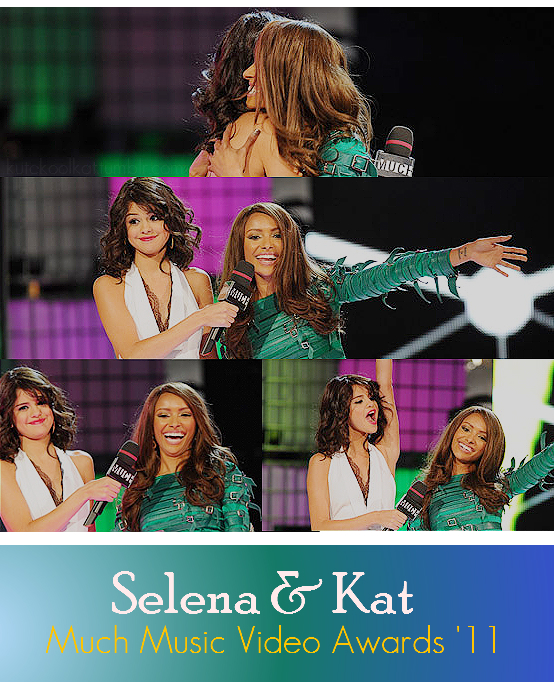 Selena and Kat: 2011 MMVAs