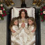 Crypt mother and two daughters