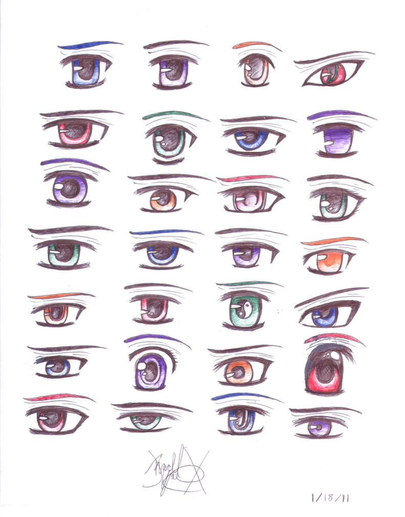 Eye base anime - 🧡 Anime Oc Base Eyes - OC Colors Kawaii (Anime-Base) by S...