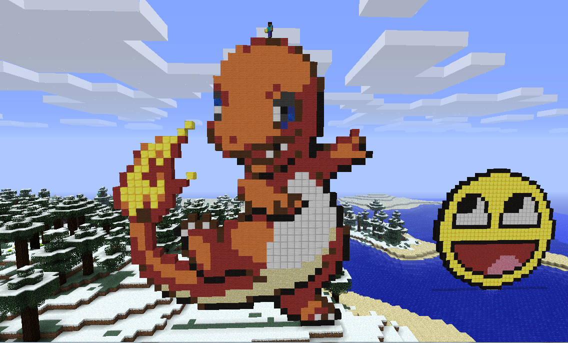 Minecraft Charmander Pixel Art Gallery Of Arts And Crafts.