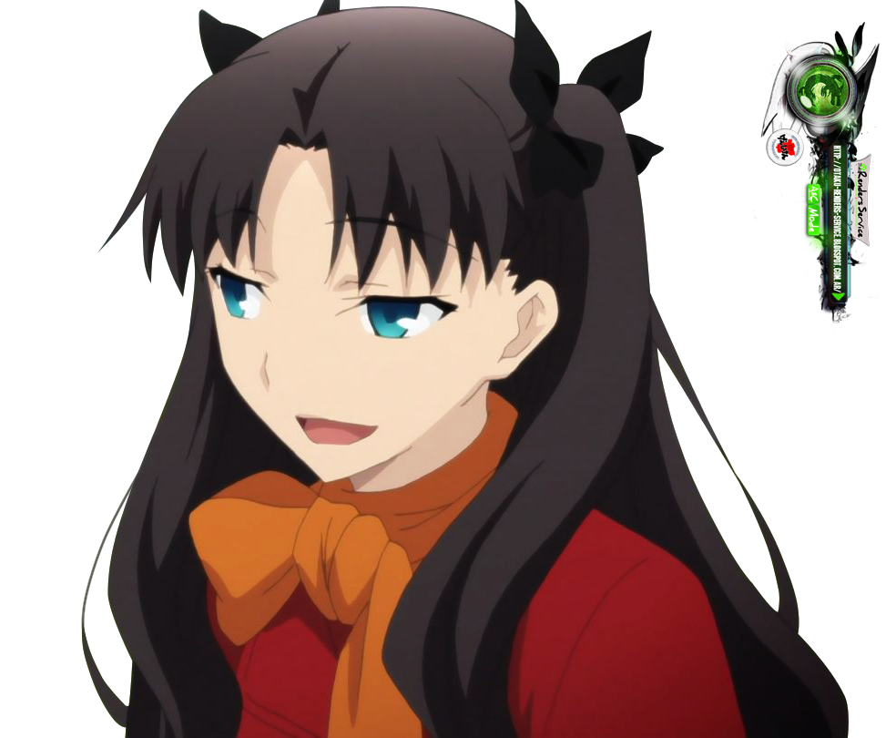 Fate Rin Tohsaka Cute Meme Winter Render By Arakunofobia On Deviantart