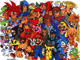 Nintendo SEGA KONAMI namco SQUARE ENIX CAPCOM VS. by GenoForSmash on ...