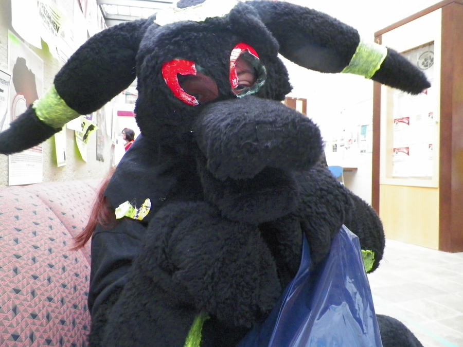 My first (failed) fursuit of umbreon by CreepyUmbreon on DeviantArt.