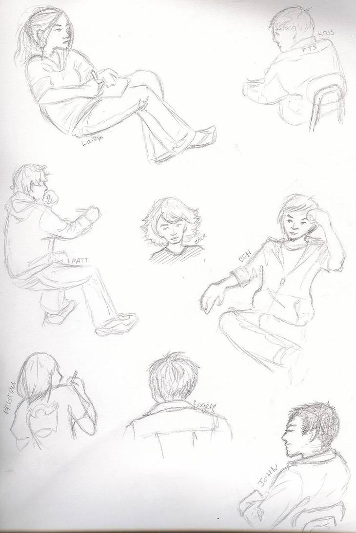 classmate portraits 2 by mivzi on DeviantArt