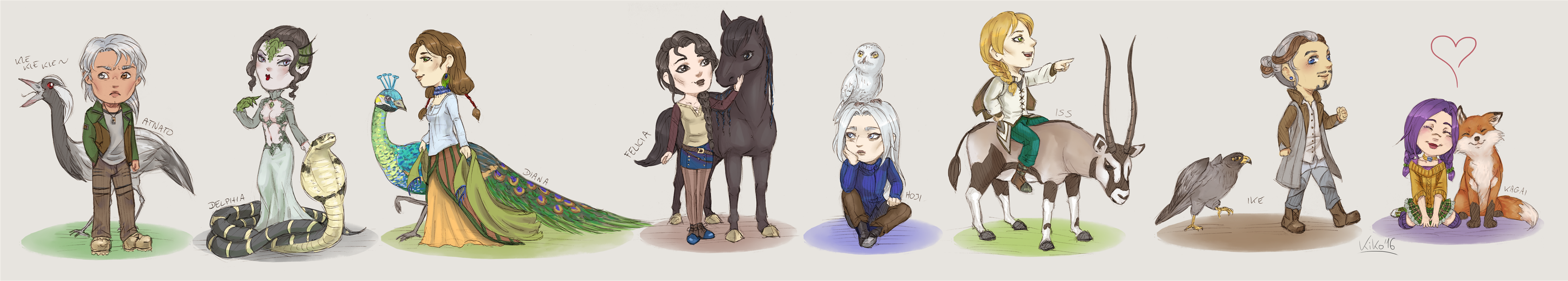 OC: Spirit Animal 1 by kiko-sempai on DeviantArt OC: Spirit Animal 1 by kiko-sempai on DeviantArt