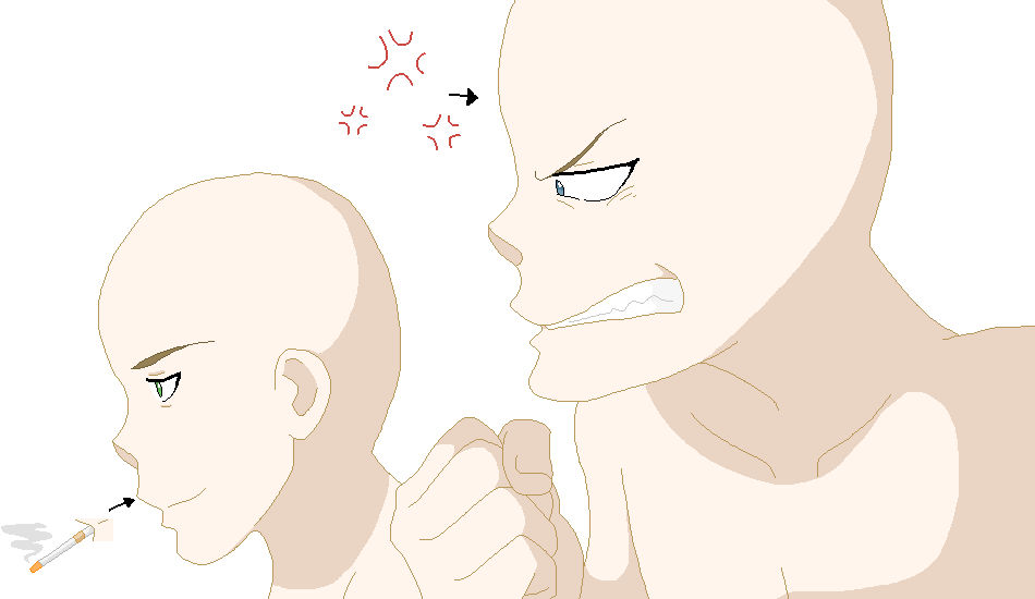 Angsty Base HE'S SO ANNOYING!!! base by UltimateAmien on DeviantArt