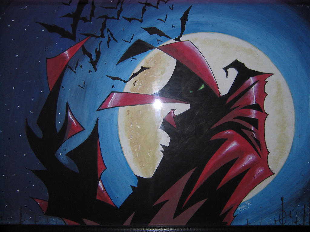 Spawn - Hand Painted by deadPxl on DeviantArt