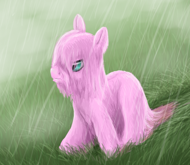 Fluffle puff rain