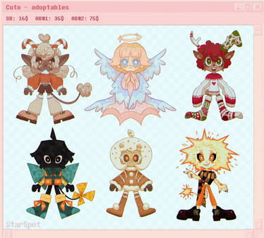 Christmas Adoptables Auction [2|6 open]