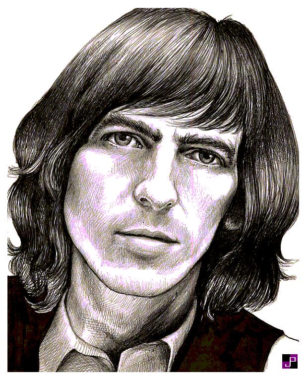 George Harrison - closeup