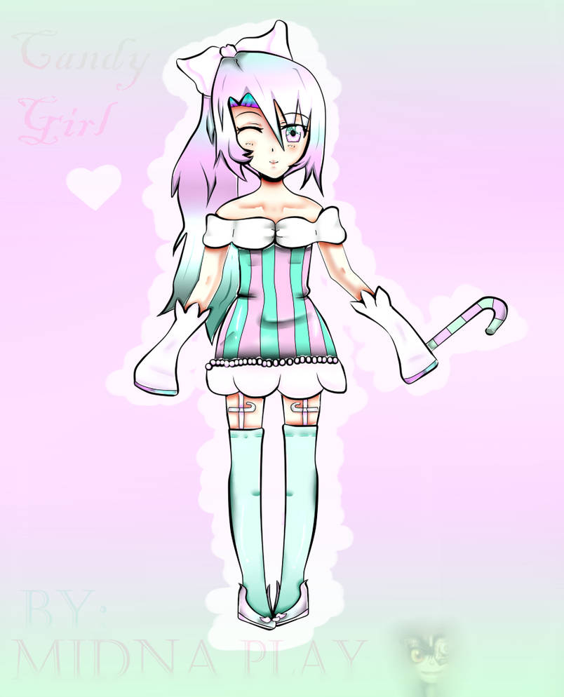 Candy girl art by MidnaPlay on DeviantArt