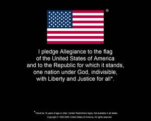 pledge of allegiance