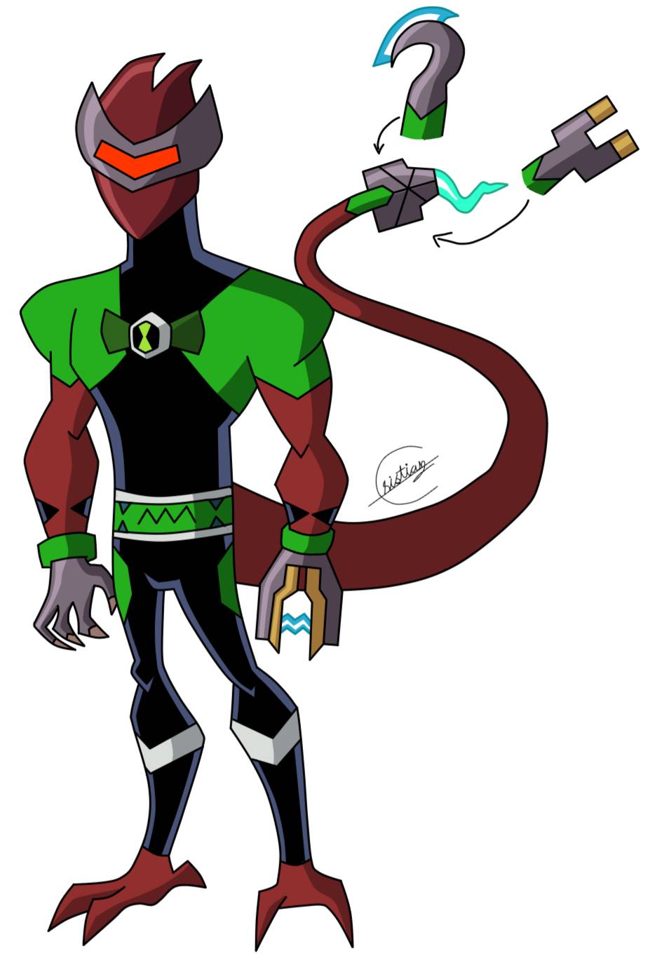 Ben 10 Alien - Fuego Supremo by Crisaurus006 on DeviantArt