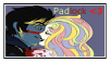 Padlock Stamp 2 by Izzydactyl