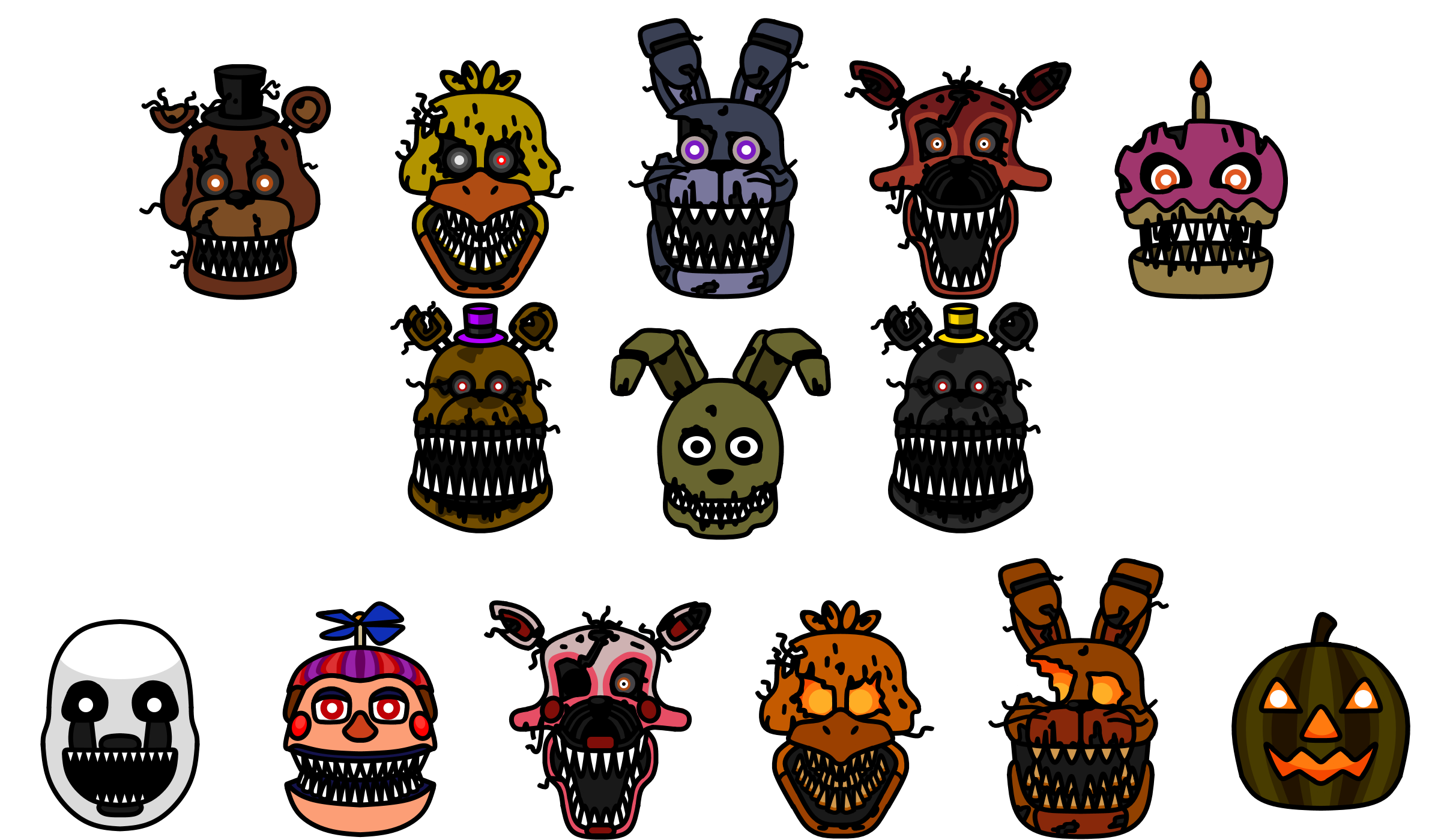 Five Nights at Candy's by What-The-Frog on DeviantArt