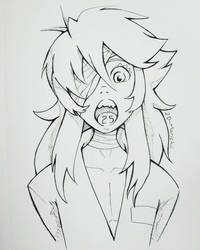 Inktober day 6- Inmate 25 by 2D-Marichii