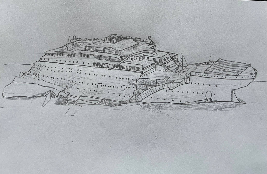 Wreck Of Titanic Stern By Saito2005 On DeviantArt wreck-of-titanic-stern-by-saito2005-on-deviantart