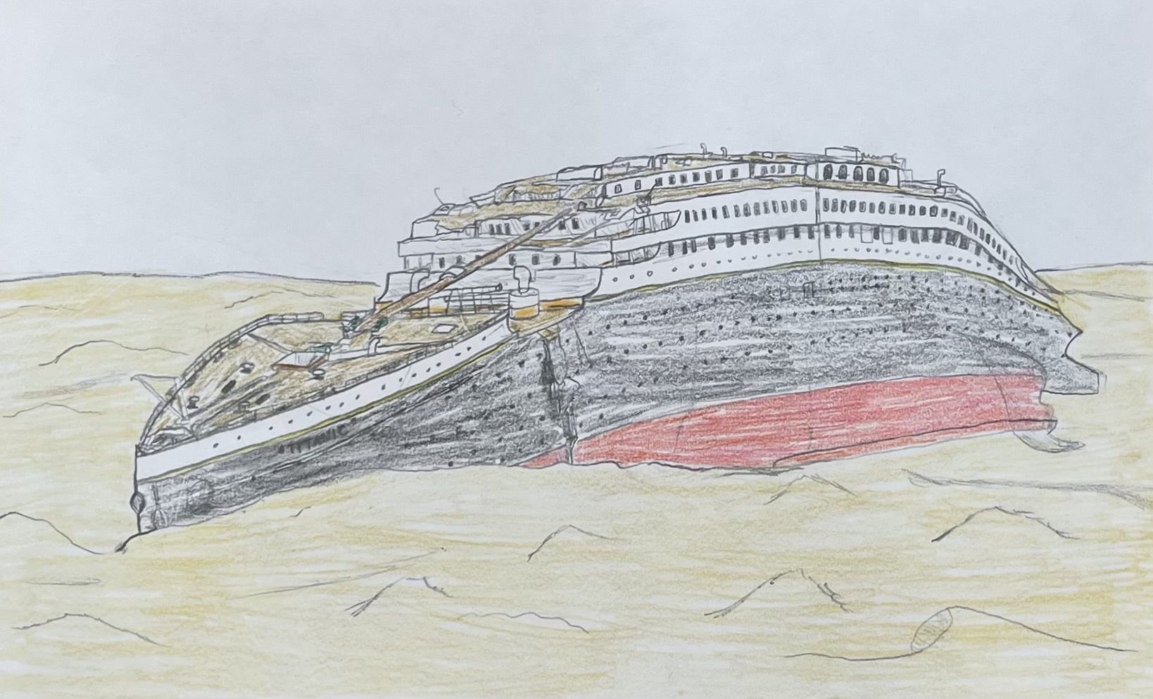 Wreck Of Titanic Bow By Saito2005 On Deviantart Wreck Of Titanic Bow By Saito2005 On Deviantart